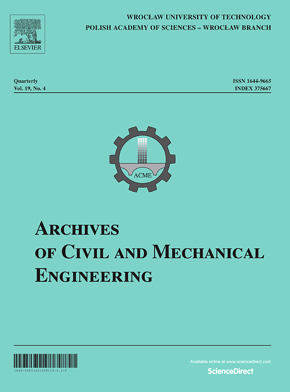 Go to journal home page - Archives of Civil and Mechanical Engineering